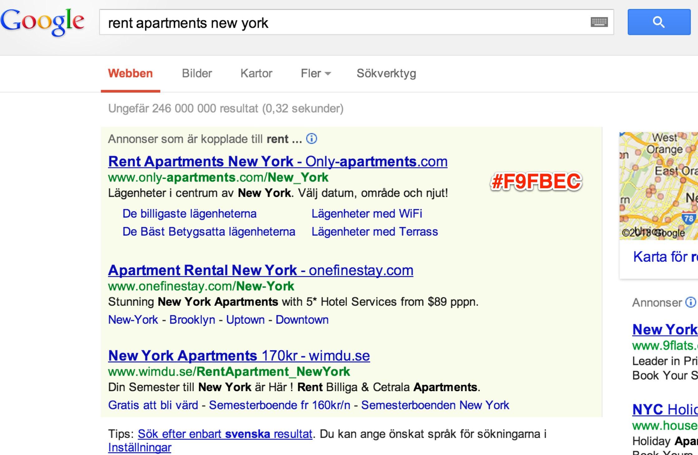 Google Adwords #f9fbec