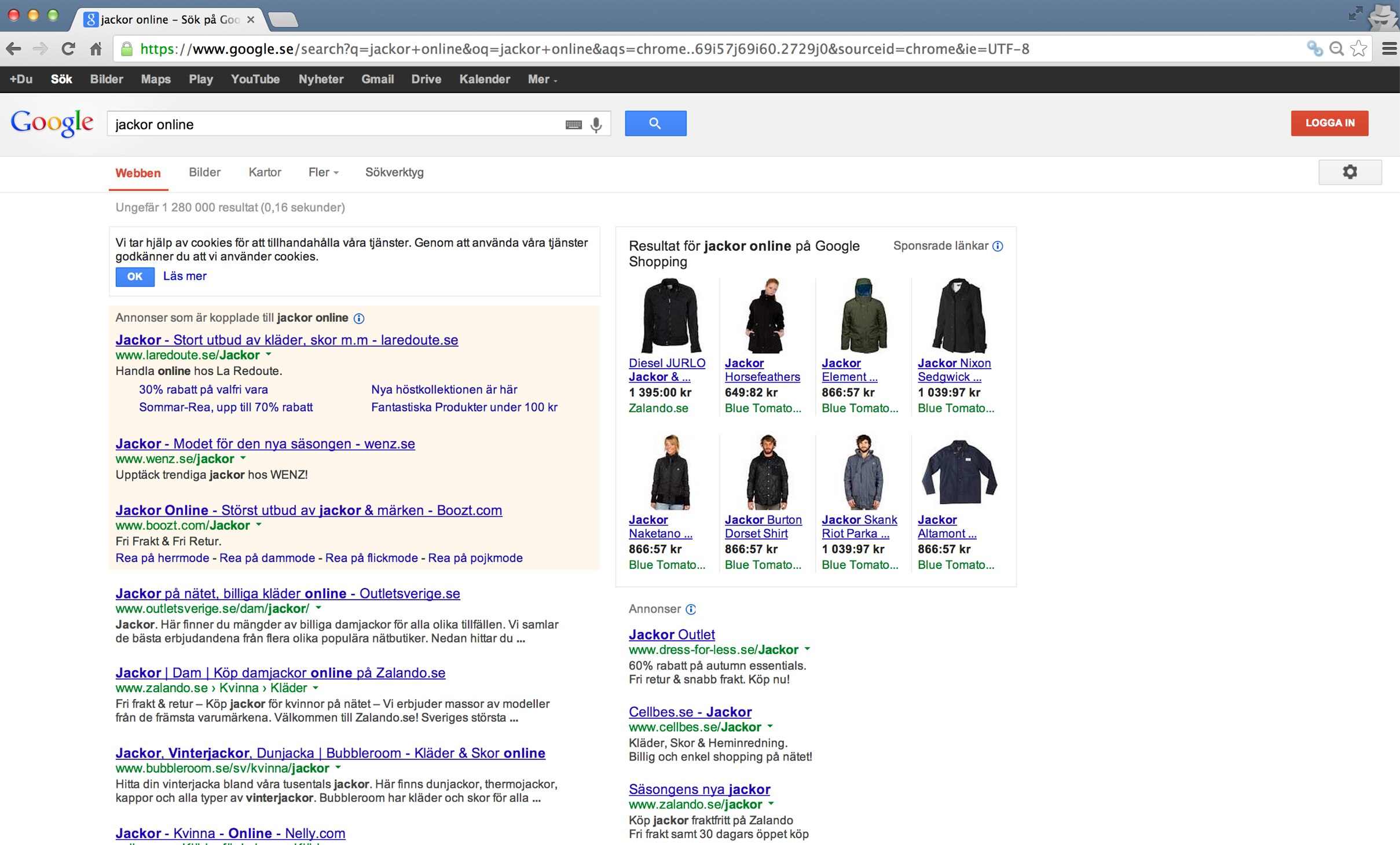 Google Shopping Sverige - jackor online - Sök på Google